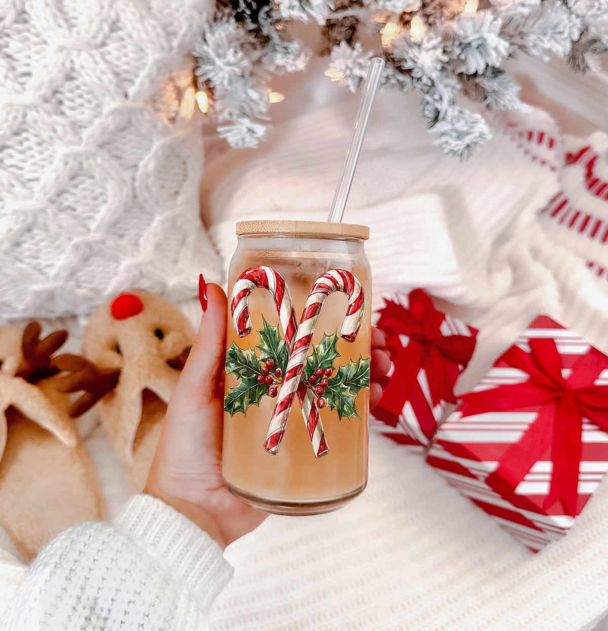 Candy Cane Holly PRE-ORDER