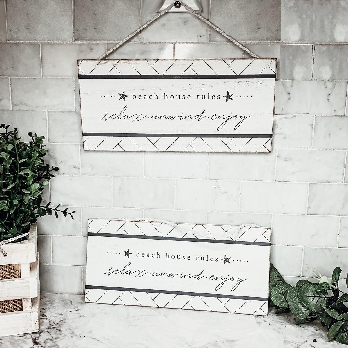 Beach House Rules