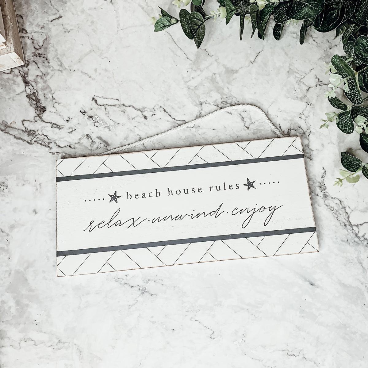 Beach House Rules