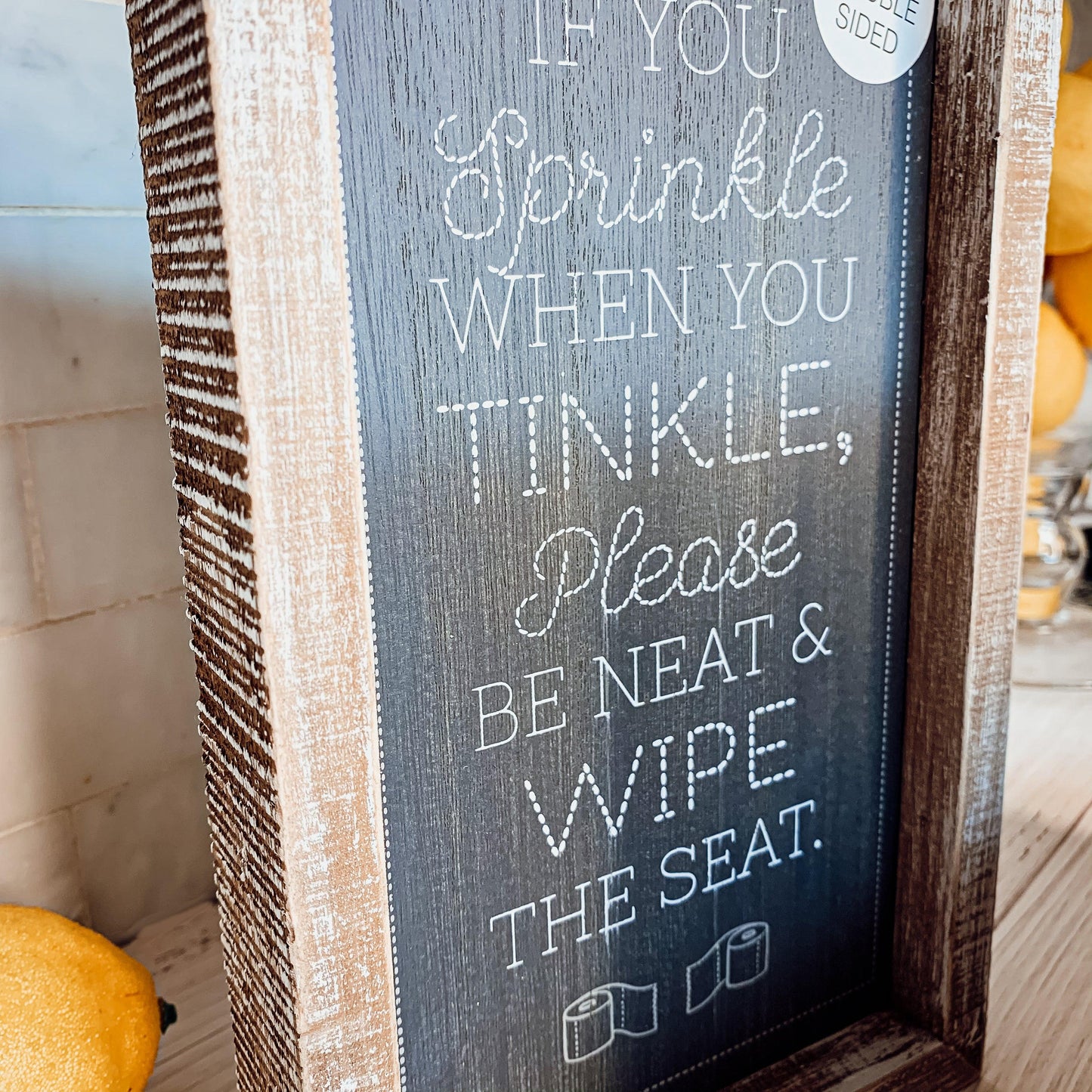 Aim + Sprinkle Tinkle