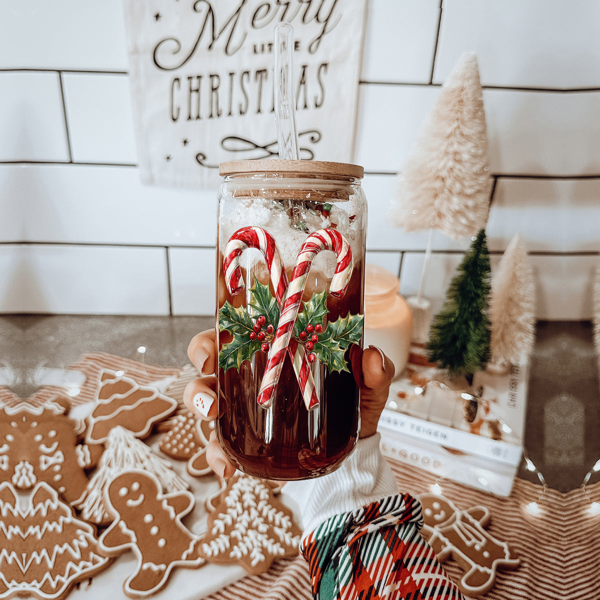 Candy Cane Holly PRE-ORDER