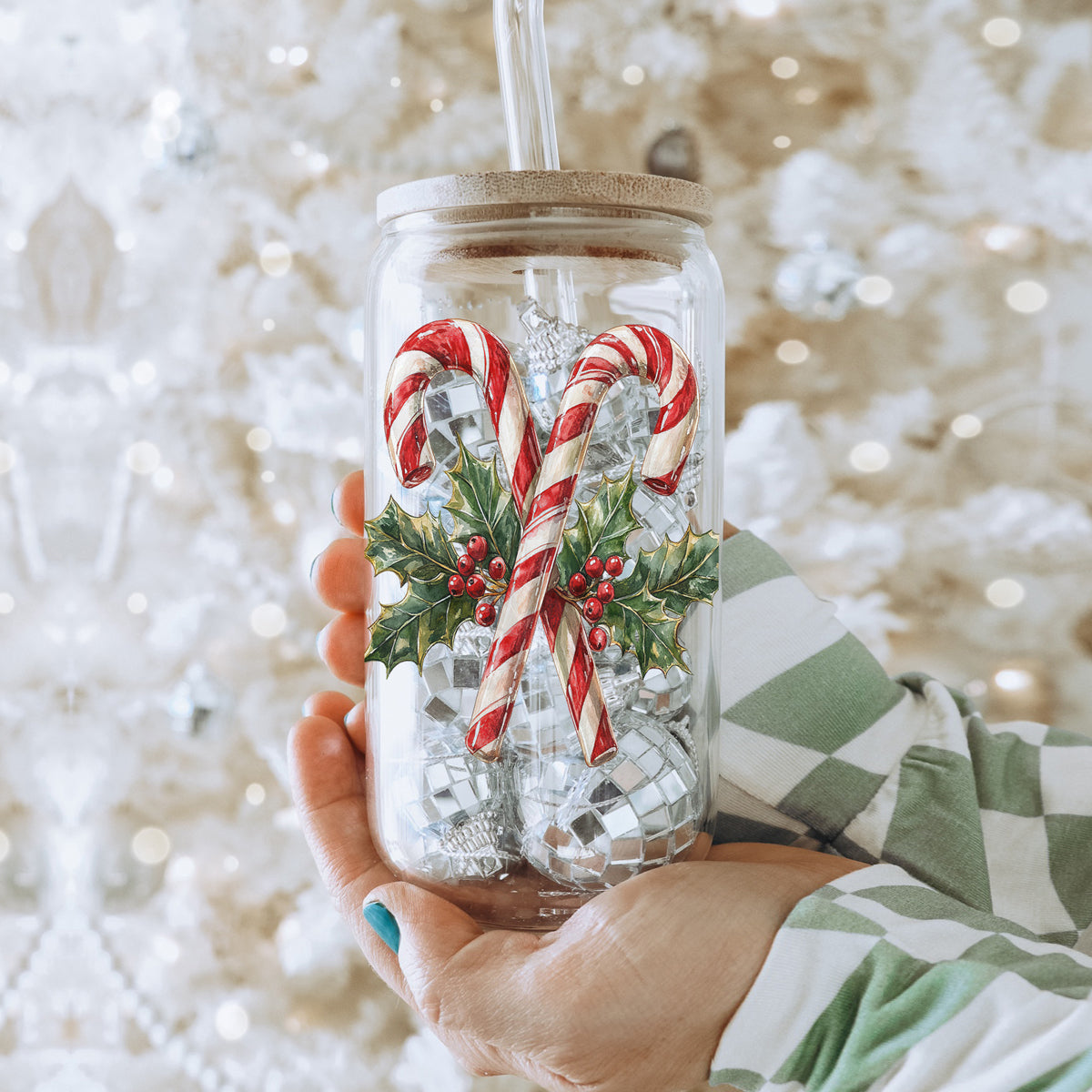 Candy Cane Holly PRE-ORDER