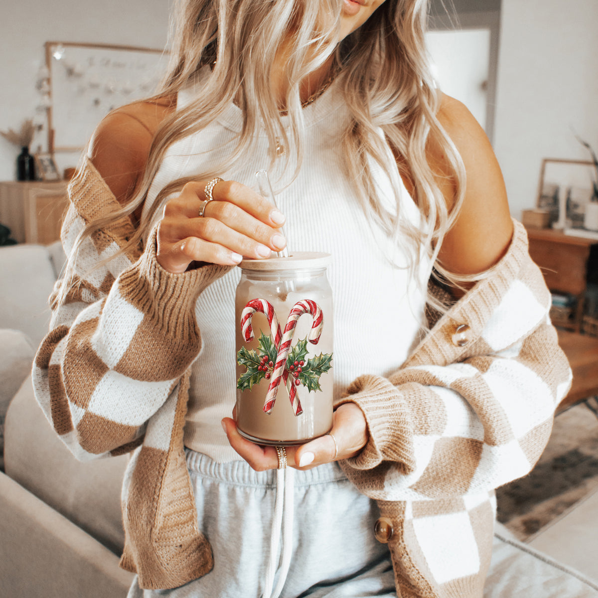 Candy Cane Holly PRE-ORDER