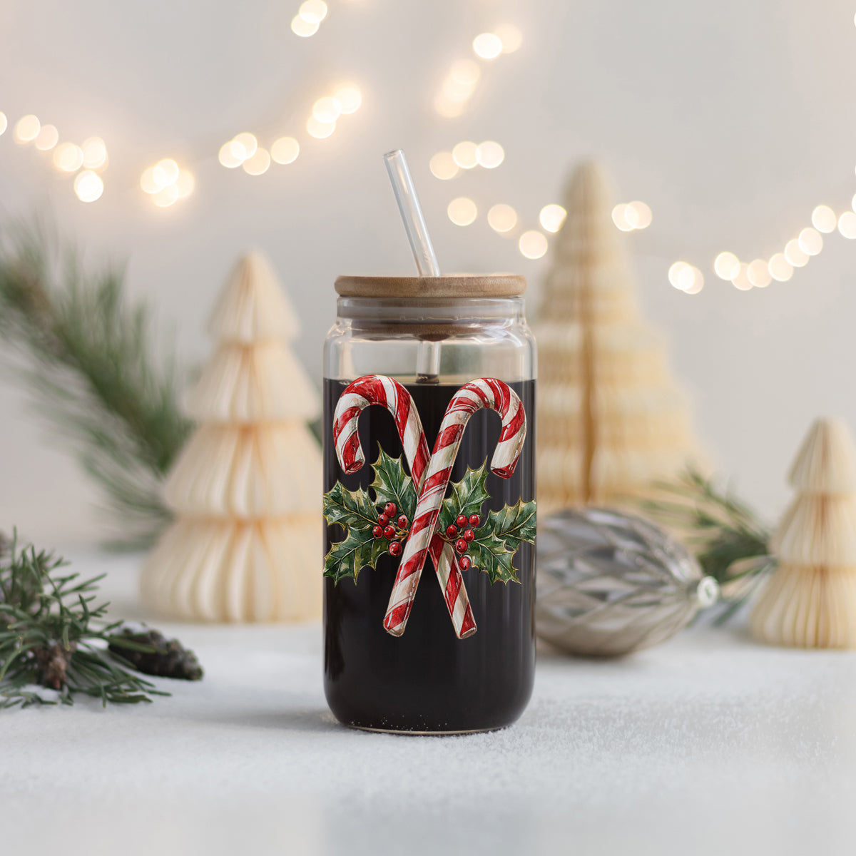 Candy Cane Holly PRE-ORDER