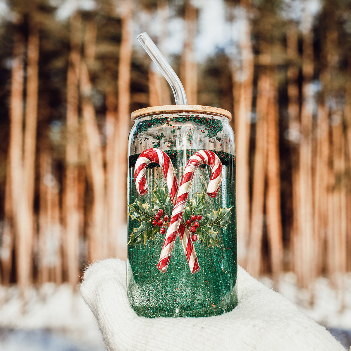 Candy Cane Holly PRE-ORDER